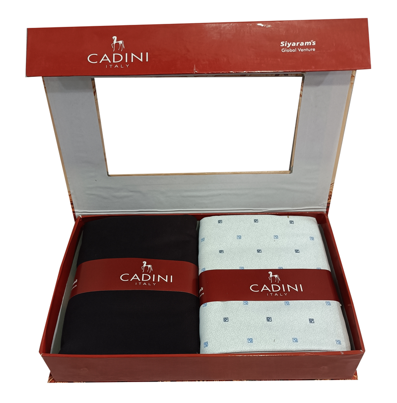 Siyaram"s  Unstitched Cotton Shirt & Trouser Fabric Printed.
