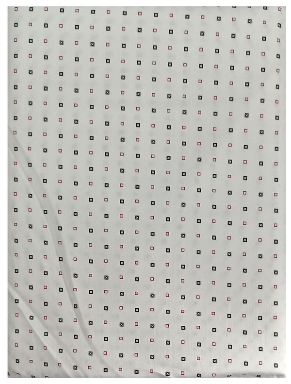 Raymond Unstitched Cotton Shirt Fabric Printed