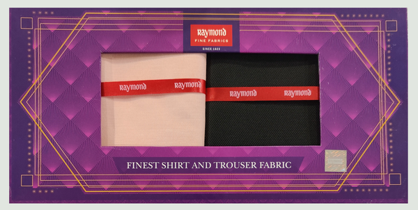 Raymond  Unstitched Cotton Shirt & Trouser Fabric Checkered