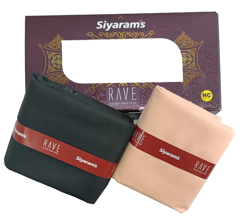 Siyaram"s  Unstitched Cotton Plain Shirt & Trouser Fabric.