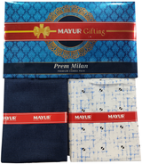 MAYUR Unstitched Pure Cotton Printed Shirt & Trouser Fabric