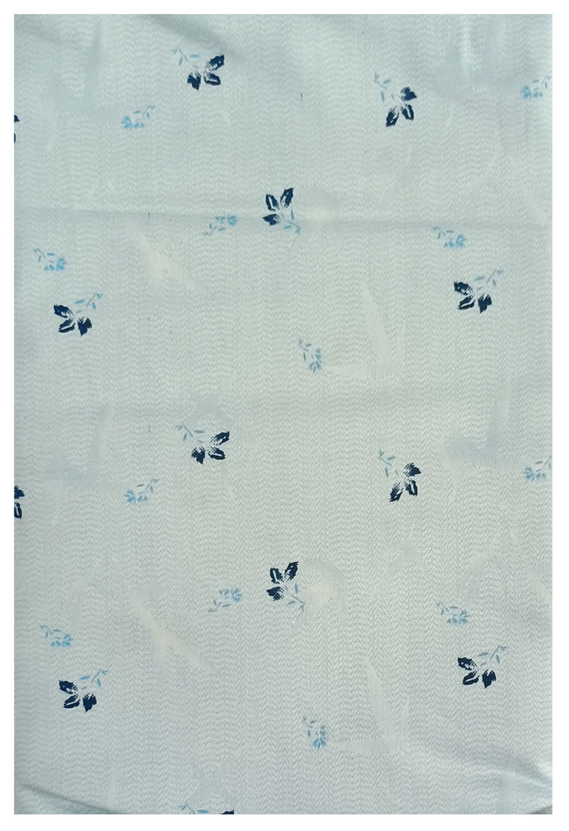 Raymond Unstitched Cotton Shirt Fabric Printed