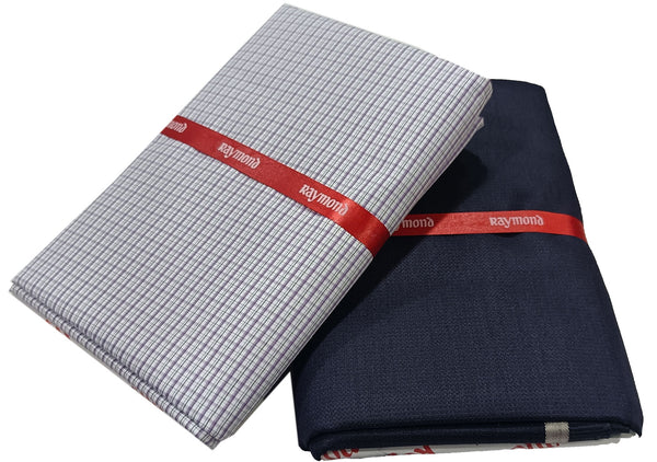 Raymond  Unstitched Cotton Shirt & Trouser Fabric