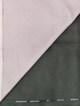 OCM Men's Cotton Shirt & Poly Viscose Trouser Fabric Combo Unstitched (Free Size) SILSILA-1008