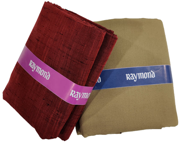 Raymond Cotton Solid Shirt & Trouser Fabric  (Unstitched)-0025