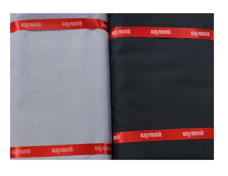 Raymond  Unstitched Cotton Shirt & Trouser Fabric Printed