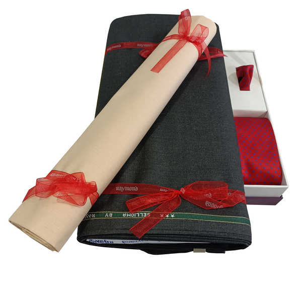 Raymond  Unstitched Cotton Suit Fabric Solid.