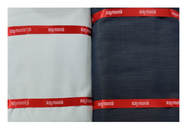 Raymond  Unstitched Cotton Shirt & Trouser Fabric Printed