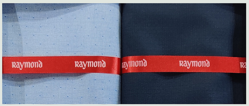 Raymond  Unstitched Cotton Shirt & Trouser Fabric Checkered