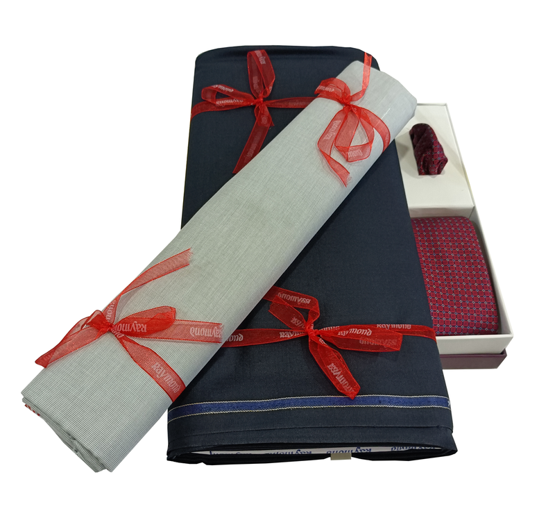 Raymond  Unstitched Cotton Suit Fabric Solid.