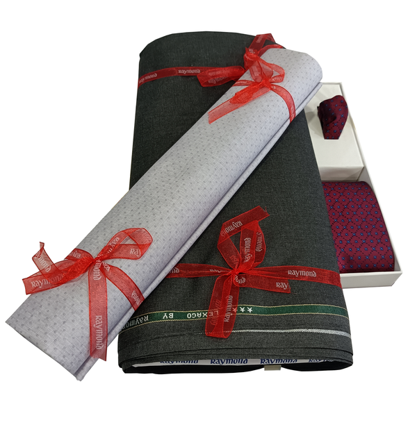 Raymond  Unstitched Cotton Suit Fabric Solid.