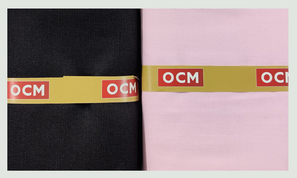 OCM  Unstitched Cotton Shirt & Trouser Fabric Checkered