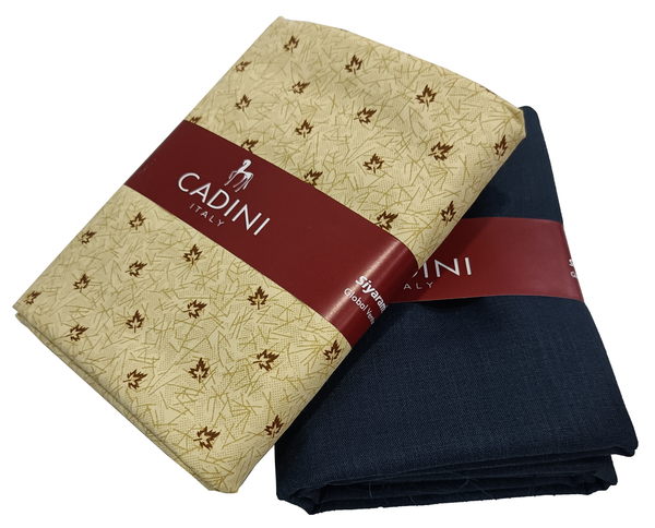 Siyaram"s  Unstitched Cotton Shirt & Trouser Fabric Printed.