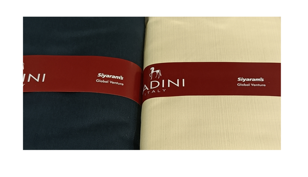 Siyaram"s  Unstitched Cotton Plain Shirt & Trouser Fabric Solid.