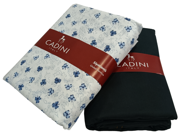 Siyaram"s  Unstitched Cotton Shirt & Trouser Fabric Printed.