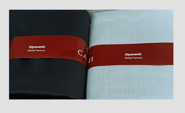 Siyaram"s  Unstitched Cotton Shirt & Trouser Fabric Solid