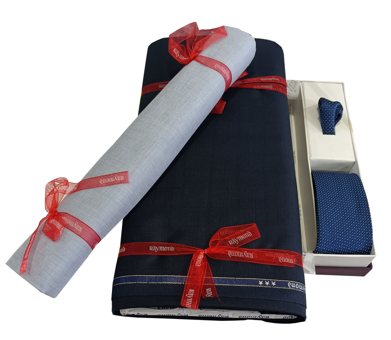 Raymond  Unstitched Cotton Suit Fabric Solid.