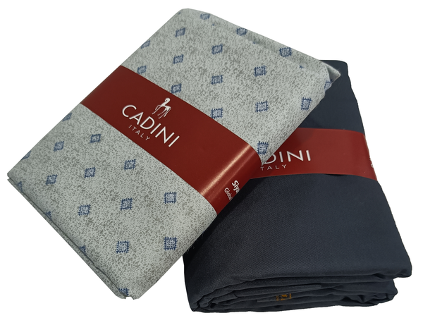 siyaram"s  unstitched cotton shirt & trouser fabric printed.