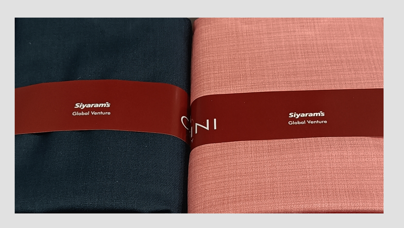 Siyaram"s  Unstitched Cotton Plain Shirt & Trouser Fabric Solid