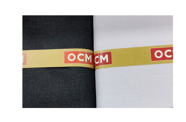 OCM  Unstitched Cotton Shirt & Trouser Fabric Checkered
