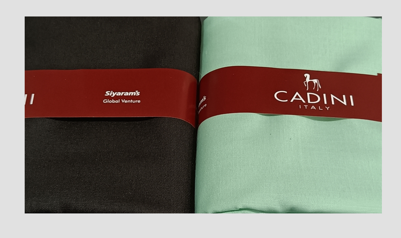 Siyaram"s  Unstitched Cotton Plain Shirt & Trouser Fabric Solid