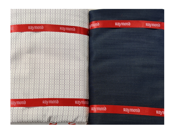 Raymond  Unstitched Cotton Shirt & Trouser Fabric Printed