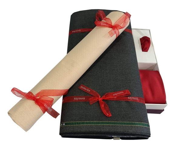 Raymond  Unstitched Cotton Suit Fabric Solid.