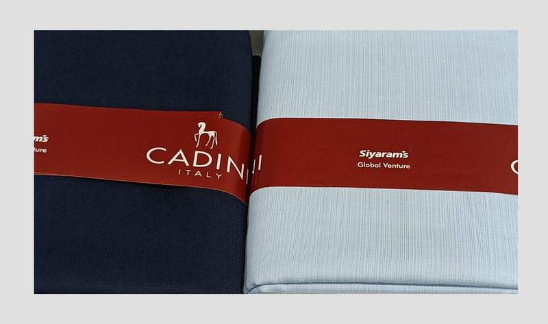 Siyaram"s  Unstitched Cotton Plain Shirt & Trouser Fabric Solid.