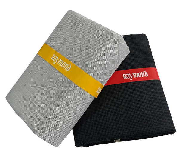 Raymond  Unstitched Cotton Shirt & Trouser Fabric.