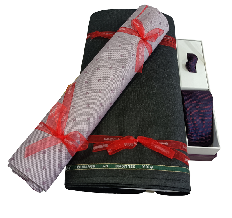 Raymond  Unstitched Cotton Suit Fabric Solid.