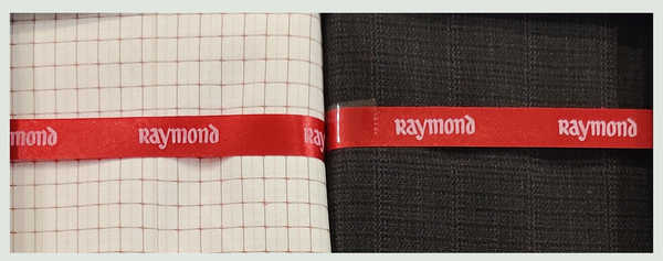 Raymond  Unstitched Cotton Shirt & Trouser Fabric Checkered