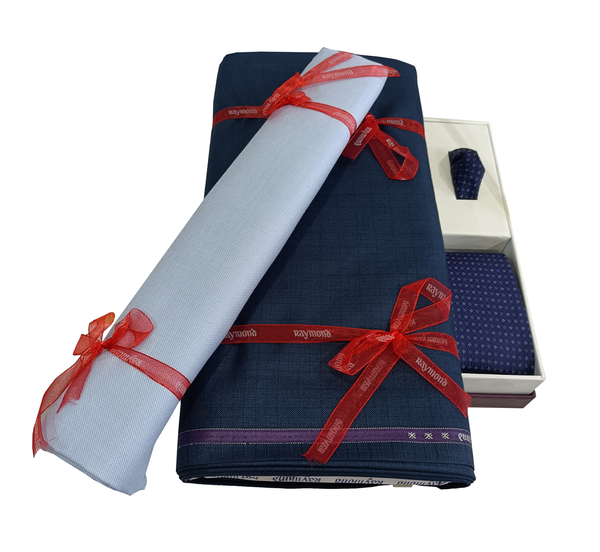 Raymond  Unstitched Cotton Suit Fabric Solid.