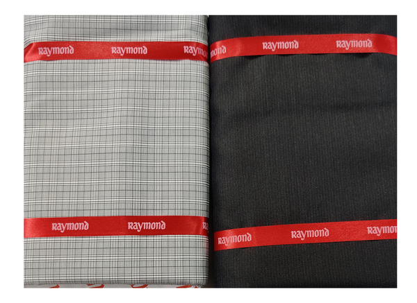 Raymond  Unstitched Cotton Shirt & Trouser Fabric Printed