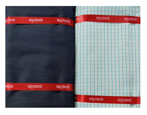 Raymond  Unstitched Cotton Shirt & Trouser Fabric Printed
