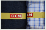 OCM  Unstitched Cotton Shirt & Trouser Fabric Checkered