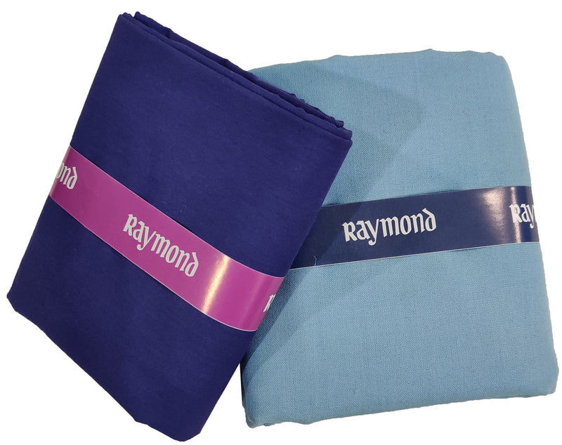 Raymond Cotton Solid Shirt & Trouser Fabric  (Unstitched)-0036