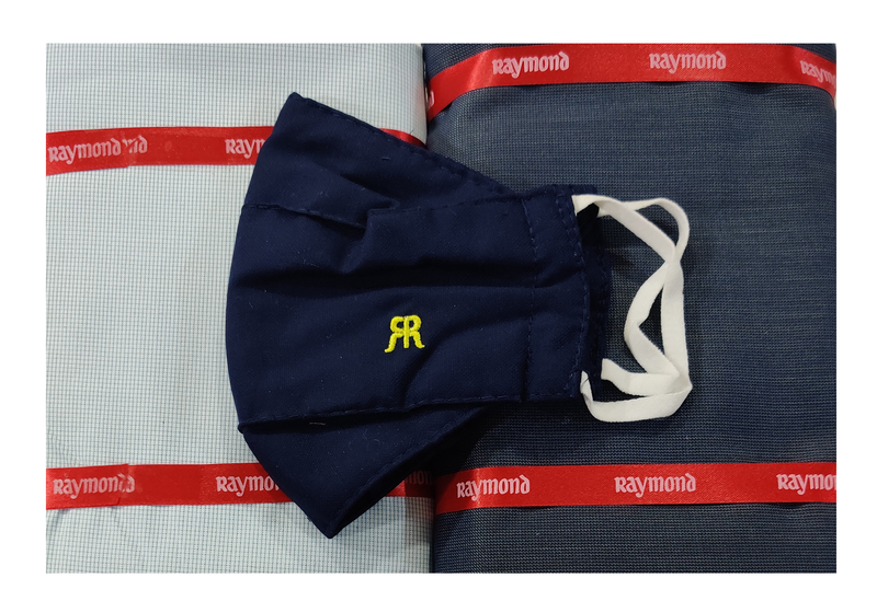 Raymond  Unstitched Cotton Shirt & Trouser Fabric Printed
