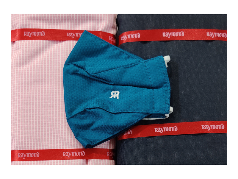 Raymond  Unstitched Cotton Shirt & Trouser Fabric Printed