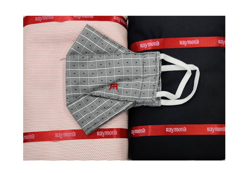 Raymond  Unstitched Cotton Shirt & Trouser Fabric Printed
