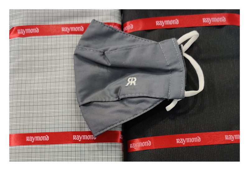 Raymond  Unstitched Cotton Shirt & Trouser Fabric Printed