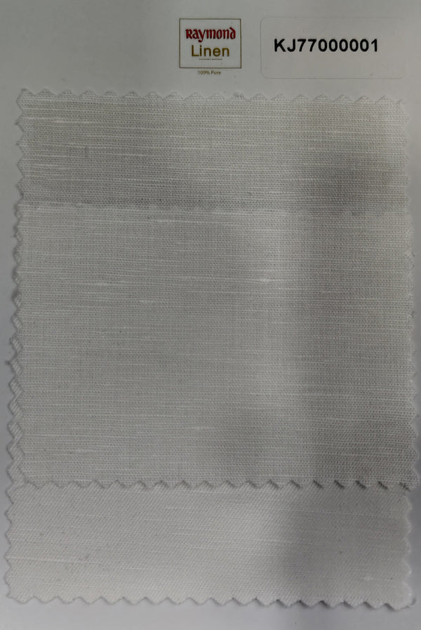 Raymond  Unstitched Linen Shirt & Trouser Fabric Solid-ALBA