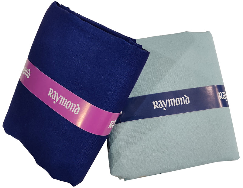 Raymond Cotton Solid Shirt & Trouser Fabric  (Unstitched)-0008