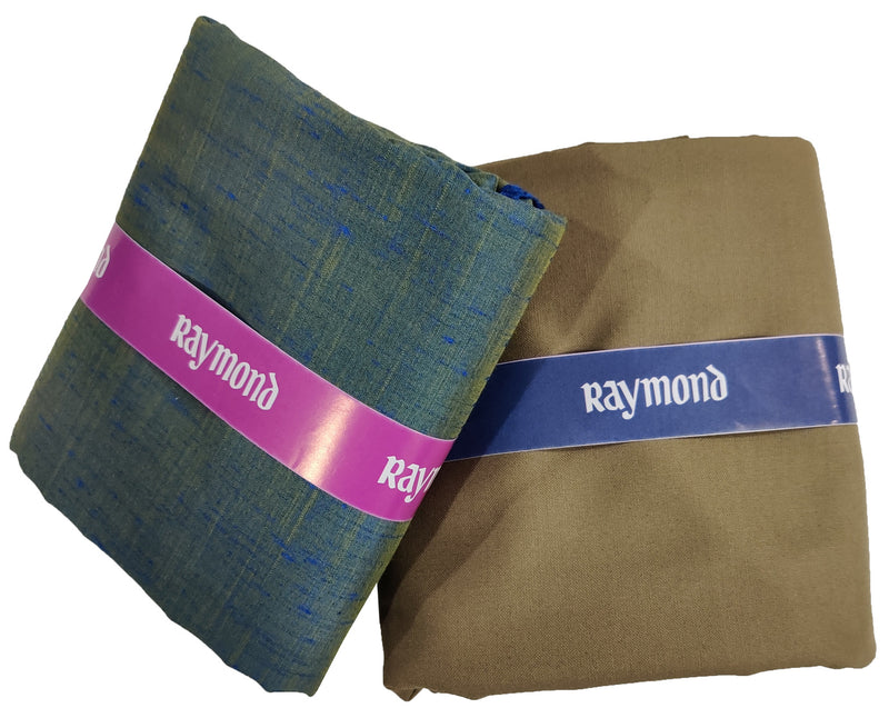 Raymond Cotton Solid Shirt & Trouser Fabric  (Unstitched)-0009