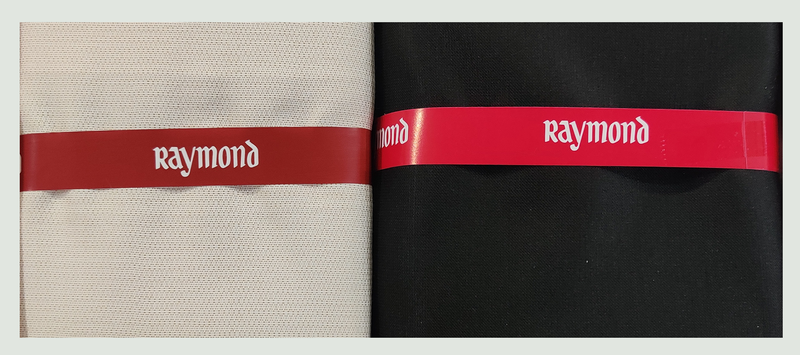 Raymond  Unstitched Cotton Shirt & Trouser Fabric Checkered.