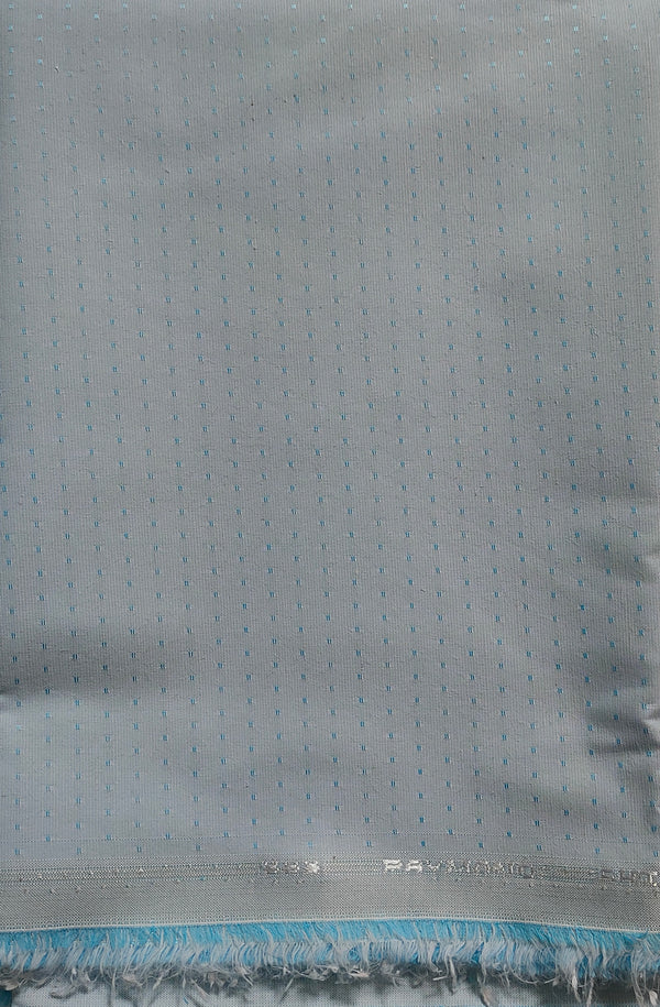 Raymond  Cotton Checkered Shirt Fabric  (Unstitched)-1013