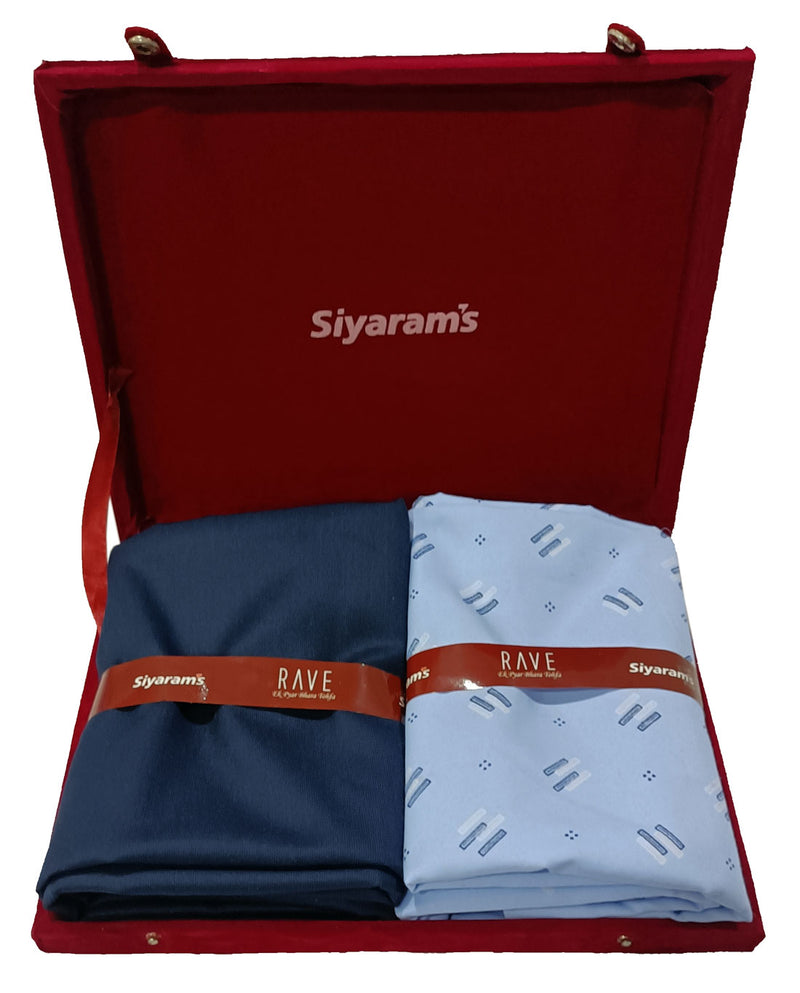 Siyaram Cotton Printed Shirt & Trouser Fabric  (Unstitched)