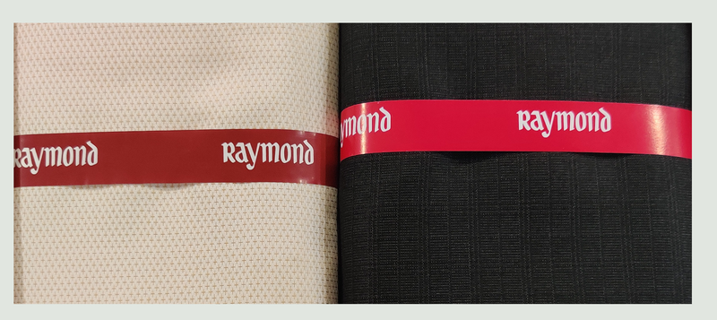 Raymond  Unstitched Cotton Shirt & Trouser Fabric Checkered.