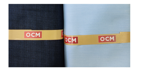 OCM  Unstitched Cotton Shirt & Trouser Fabric Checkered