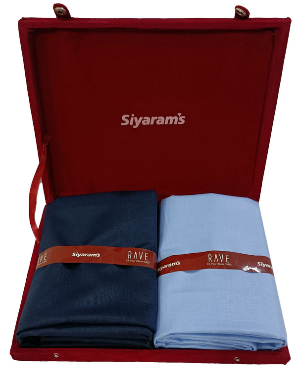 Siyaram's  Unstitched Cotton Blend Shirt & Trouser Fabric Solid-017