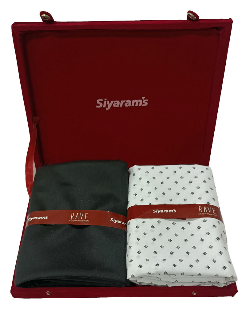 Siyaram Cotton Printed Shirt & Trouser Fabric  (Unstitched)